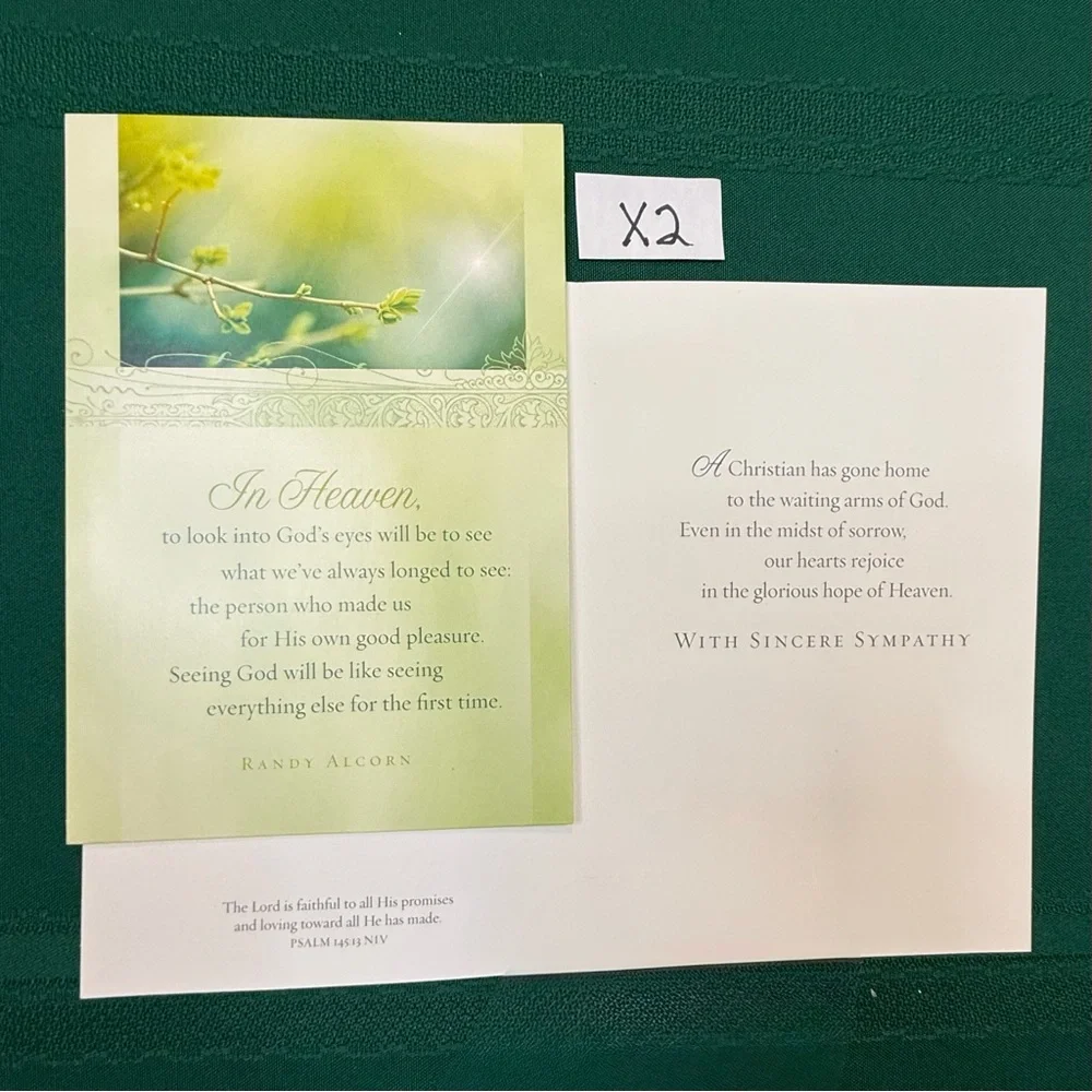 27 Day Spring Inspirational Greeting Cards - NO Envelopes